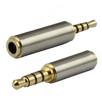 1/2/5vnt Audio Jack plug 3.5 mm male Stereo-2,5 mm female kabelio jungties Adapteris Keitiklis Ausinių M20