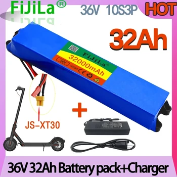 10S3P 36V 32Ah 10S3P wiederaufladbare ličio-akku mit BMS, geeignet für geändert roller elektrische fahrzeug batterie XT30-JS