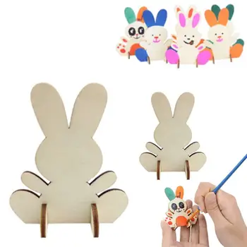 10vnt Easter Bunny Gabalas Novatoriškų Mielas 3D 