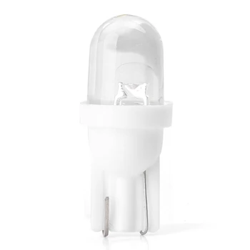 1PCS Balta, Universalus, T10 W5W 168 194 LED didelio intensyvumo išlydžio Šviesos Lempos Lemputes Dome Licenciją Plokštelės 29mm Apšvietimo Lemputės Pakeitimas DC 12V