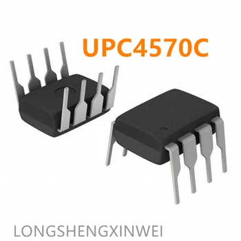 1PCS Naujas originalus UPC4570C C4570C UPC4570 Tiesiogiai Prijungti DIP-8 Dual Op-amp Garso IC Mikroschemoje