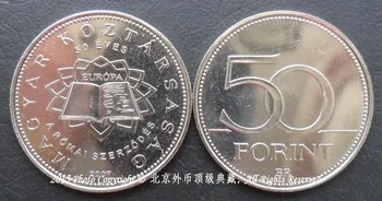 50-Osioms Sutarties Pasirašymo Romoje 2007 Vengrijos Respublikos Europoje, Fulin Coin100% Originalus