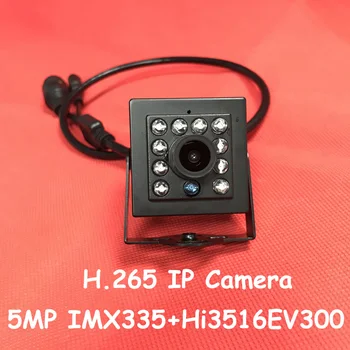 5Mp Kamera Metalo Atveju, Mini Ip Vaizdo Kameros Lauko Sony Imx335 Hisilicon Cms Xmeye Icsee Naktinio Matymo Prietaiso Vaizdo Stebėjimas