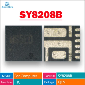 (5piece) 100% Naujas SY8208BQNC SY8208B SY8208 (MS4GE MS3VM MS3BB MS3BC) QFN-6 Lustų rinkinys