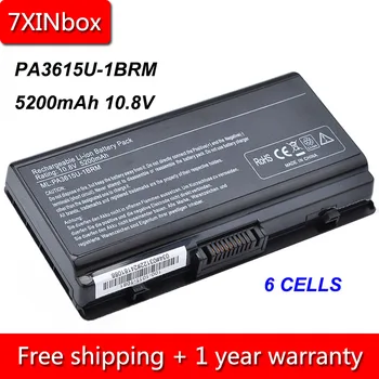 7XINbox 6cell 5200mAh 10.8 V PA3615U-1BRS PA3615U-1BRM PABAS115 Nešiojamas Baterija Toshiba Satellite Pro L40 L45 L40-180 15D 17H