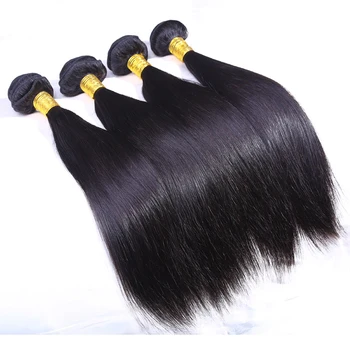 8-30 Cm Pigūs Kaulų Tiesiai Ryšulių Žmogaus Plaukų Brazilijos Audimo Natūralus Juodas 1 3 4 Ryšulius Spręsti Grynas Raw Plaukų Extensiion