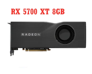 AMD Radeon RX 5700 XT 8GB vaizdo plokštė GDDR6 Vaizdo Atminties PCIE16x4.0 256Bit Žaidimų Kortelės HDMI Staliniai Kompiuteriai