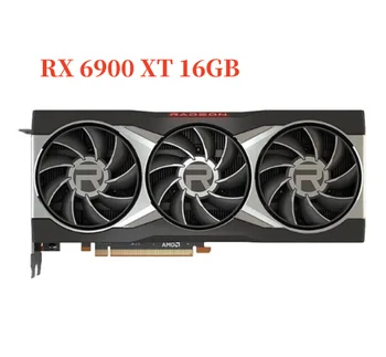 AMD Radeon RX 6900 XT 16GB GDDR6 256bit 16000mhz Grafikos Plokštę, GPU žaidimų Kompiuterį kortele 16 gb vaizdo plokštė desktop