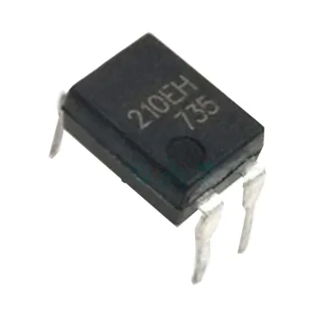 AQY210EH optocoupler 210EH in-line DIP4 normaliai atviras (solid state relay originalus importuotų chip CINKAVIMAS-4