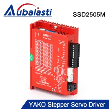 Aubalasti YAKO 2Phase uždarosios Kilpos Stepper Servo Motor Driver SSD2505M 24-50VDC už CNC Router