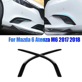 Automobilių Priekiniai Rūko Šviesos Lempos Dangtelio Apdaila Bamperio Liejimo Garnyras Antakių Vokų Už Mazda 6 Atenza M6 2017 2018