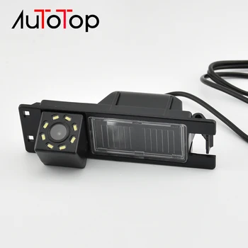 AUTOTOP 8 LED Automobilių Galinio vaizdo Atsargine Atbuline Kamera, Tinka Opel Astra H J Corsa Astra Zafira Vectra 