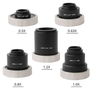 Carl Zeiss Mikroskopo Okuliarą, Adapteris, C-Mount Adapteris 0,5 X 0.63 X 0,8 X 1 X 1.2 X AXIO Mikroskopo vaizdo Kameros, Adapteris C Mount
