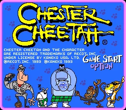 Chester Cheetah 16 bitų MD Žaidimo Kortelės Sega Mega Drive Genesis Lašas Laivybos