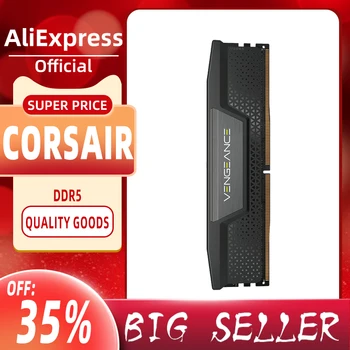Corsair Vengeance DDR5 Ram 16G 32G 5600 6000 6200 288-Pin PC RAM Intel XMP 3.0 Darbalaukio Atmintis
