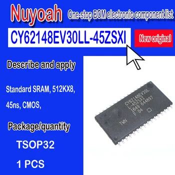 CY62148EV30LL-45ZSXI CY62148EV30LL-45ZSXI Statinės laisvosios Kreipties Atminties TSOP-32 Naujas Originalus Vietoje, 4-Mbit (512K x 8) Statinio RAM