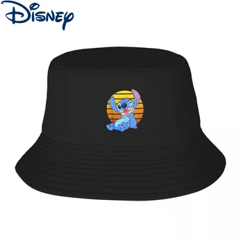 Disney Lauko Kibiro Kepurę Juokinga Lilo Ir Dygsnio Ohana Bobą Skrybėlių Unisex Medvilnės Žvejys Kepurės Disney Animacinių Filmų Grįžtamasis Žvejybos Hat
