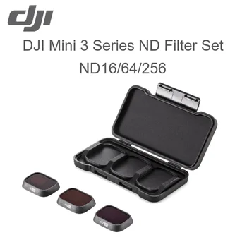 DJI Mini Serijos 3 ND Filter Set (ND16/64/256) už DJI Mini Pro 3 / DJI Mini 3 ND16 ND64 ND256 Filtrai Originalus Sandėlyje