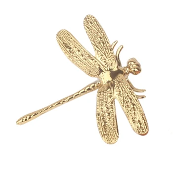 Dragonfly Žalvario Baldų Rankenėlės Elegantiškas Durų Rankenos Ir Rankenos Virtuvės Spinta Spinta Kūrybos Stalčiaus Išsitraukia