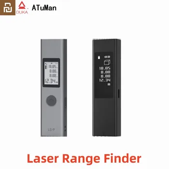 Duka(ATuMan Laser Range finder 40m LS-P LS5 TypeC įkrovimo Range Finder Aukšto Tikslumo Matavimo Nešiojamas Delninis tolimatis tipo
