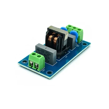 EMI Filtras Garso Stiprintuvas Lizdo 220V 2A EMI Filtras Modulis Power Board Sumažinti Aukšto Dažnio Elektromagnetinių Trukdžių