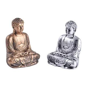 Feng Shui Buda Miniatiūrinės Figūrėlės Pasisekė Papuošalai Pašalinti Blogio -- 7*5*3.5 CM
