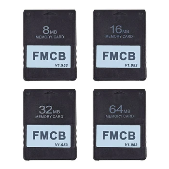 FMCB McBoot Free MC Boot Kortelės v1.953 Sony PS2 8MB/16 MB/32MB/64MB Atminties Kortelė
