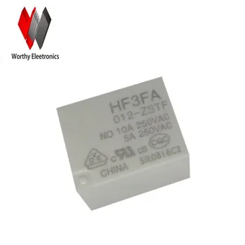 Free shiping didmeninė 10vnt/daug relay HF3FA-012-ZSTF