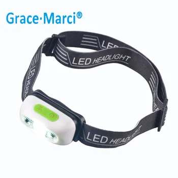 GM Įkraunamas Žibintas Geriausiai LED Šviesų LED Žibintai USB Įkrovimo Veikia Žibintai Mini Led Šviesų Žibinto priekinis žibintas