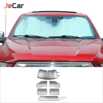JeCar Automobilio Priekinio Stiklo Stoglangis Langą Skydeliai nuo Saulės Pavėsyje Apima Ford F150 2015-2020 m. UV Apsauga Interjero Priedai