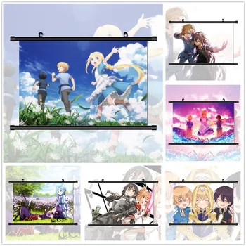 Kardas Meno Internete Alisa Schuberg Eugeo Kirito Draugystės Anime, Manga HD Spausdinti Sienos Plakatas Pažymėkite