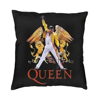 Karšto Pardavimo Karalienė Freddie Mercury Mesti Pagalvę Padengti Namų dekoro Sofos Pagalvėlė Padengti Aikštėje Užvalkalas dvipusis Spausdinimas
