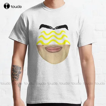 Katė Meme - Gražiausia Šypsena Klasikiniai Marškinėliai Juodos Ir Baltos Spalvos Marškinėliai Tee T Shirts, Skaitmeninis Spausdinimas Kvėpuojantis Medvilnės Retro