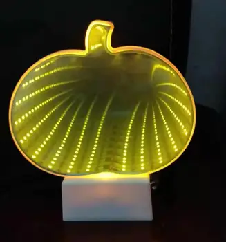 LED dekoratyvinė lempa LED mielas moliūgų formos naktinė lempa