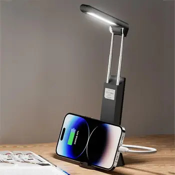 LED Stalo Lempa, Sulankstomas Stalo Lempa 3 Lygių Reguliuojamas Ryškumas Akių Apsauga USB Krovimo Lempa Lauko Žibintuvėlis