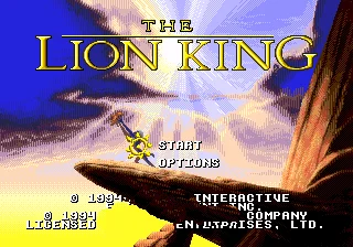 Liūtas Karalius 16bit MD Žaidimas Kortelę MegaDrive SEGA Genesis Konsolės