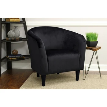 Mikropluošto Vonia Akcentas Kėdė, Juodos spalvos Lauko Kėdės ir Stalo Grindų Kėdė Akcentas Kėdės Kambarį Valgomasis Kėdė