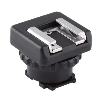 MIS Mini Sunkiųjų Standartinė blykstės ir fotoaparato kontaktinės jungties Adapteris, Skirtas Konvertuoti Multi Sąsaja DV Kameros vaizdo Kameros Blykstė