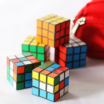 Modeliavimo Mini Rubiko CubeDollhouse Miniatiūrinis Modelis, Vaikų, Miegamojo, Žaislų, OB11 Lėlės Namas Priedai Išgalvotas Žaislas Mažai Pony