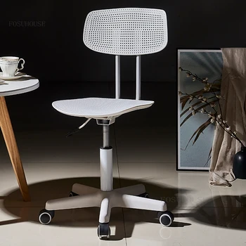 Modernus Minimalistinis Biuro Kėdės Namų Baldai, Liftas Pasukama Kėdė, Kėdės Atlošas Miegamasis Laisvalaikio Studentų Bendrabutyje Kompiuterio Kėdė