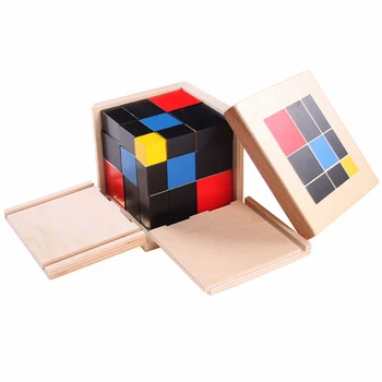 Montessori Matematikos Medžiagų Dvinaris Kubo Matematikos Medžiaga Švietimo Žaislai, Vaikams, Mokymo Pagalbos Žaislai Vaikams D86Y