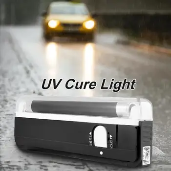 Naudinga Ultravioletinių Išgydyti Lempa LED Daugiafunkcinis Nešiojamas prekinis, galinis Stiklo Remontas UV Kietėjimo Šviesos