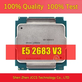 Naudoti Xeon E5 2683 V3 SR1XH 2.0 GHz 14 Šerdys 35M LGA 2011-3 procesorius E5 2683V3 CPU