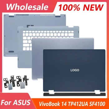 Naujas ASUS VivoBook 14 TP412UA SF4100 TP412FA Lapatop LCD Back Cover Palmesrt Mažesnis Apačioje Atveju Vyriai A C D Skydelis Palmių poilsio