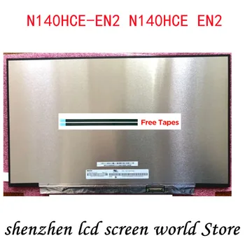 Naujas N140HCE-EN2 N140HCE EN2 1920×1080 100%sRGB spalvų gamą 14.0 colių FHD 30 kaiščių eDP ekranu nešiojamas pakeitimo plokštės