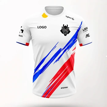 Naujasis Nacionalinės Komandos Palaikymas Vienodas G2 Esports Vienodas Legendinis Lygos 3D T-Shirt 2021 prancūzijos Apykaklės G2 Užsakymą Pavadinimas