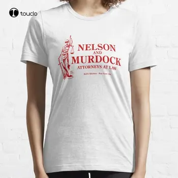 Nelsonas Ir Murdockas T-Shirt Užsakymą Aldult Paauglių Unisex Skaitmeninis Spausdinimas Marškinėliai, Mados Juokingas Naujas Xs-5Xl