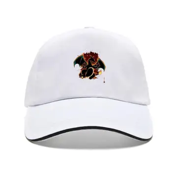 Neu 1922 M.-Charizard Tamsiai Logotipas Bill Skrybėlę Adjustablegröße Butas Briauna Didelis Reguliuojamas Beisbolo Kepurės