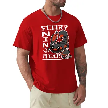 Ninja Skorpionas T-Shirt custom t shirts, kurti savo negabaritinių t shirt mens drabužiai