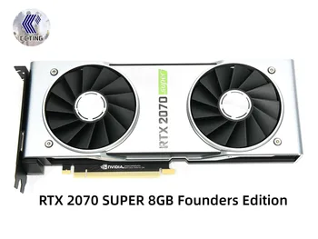 NVIDIA GPU RTX 2070 SUPER 8 GB RTX 2080 SUPER 8 GB Founders Edition žaidimų Grafika Kortelės GDDR6 PCI Express 3.0 Grafika Kortelės, Naudojamos